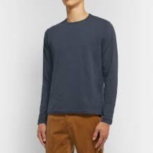 Alex Mill -‎ Slub Cotton-Jersey T-Shirt - Blue Size XL